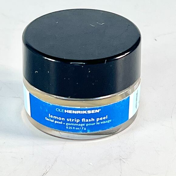 Ole Henriksen Lemon Strip Flash Peel Exfoliate Resurface Travel .25 fl oz 7g New - Picture 1 of 6